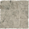 Fap Ceramiche Nativa Grey Macro Mosaico Carrelage sol soyeux - 10x10cm - Gris SW955610
