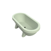 Gardentub Baignoire îlot (extérieur) - 194x94x66cm - synthétique - compatible à l'extérieur - vert lime mat SW1017088