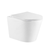 Fugaflow ensemble de WC suspendu - sans rebord - 36.3x51.7cm s- iège softclose - blanc brillant SW890151