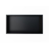 Looox Storage Collection Niche encastrable - 60x30x7cm - bride - noir mat SW1247910