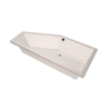 Xenz Society Compact ligbad 170x75x44cm links met poten zonder afvoer Acryl Crème Mat SW102925 Xenz Society Compact ligbad 170x75x44cm links met poten zonder afvoer Acryl Crème Mat SW102925