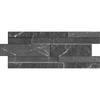 SAMPLE Ceralto Vista Pattern Carreau mural 16x40cm 10mm grès cérame Noir SW913289