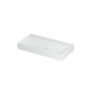 Ink United wastafel - 90x45x11cm - 1 kraangat - mat wit SW207329
