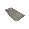 Xenz Robijn Duobad - 190x90x48 - afvoer Midden - acryl - cement SW378351