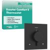 Hansgrohe Ecostat Comfort E mitigeur thermostatique encastré - 2 fonctions - avec partie encastrée - noir mat SW1481450