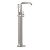 Grohe Essence New Afbouwdeel vrijstaande badkraan - omstel - draaibare uitloop 27.7cm - handdouche - doucheslang - Supersteel (RVS) SW73258