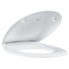 GROHE Bau keramiek abattant WC - 36.2x45.9cm - rond - déclipsable - blanc SW197125