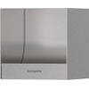 Hansgrohe XtraStoris Original Toiletrolhouder - 15x15x14cm - brushed stainless steel SW1590295