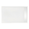 Xenz Easy Tray douchevloer - 110x90x5cm - acryl - zonder gootcover - wit SW379317