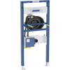 Geberit Duofix wastafel 112?130cm one wandmengkraan - blauw SW1237146