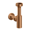 Clou Mini Suk siphon de lavabo bronze brossé PVD pour petits lavabos SW799389