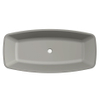 Xenz Moniek duobad 170x80x60 cement met sleuf overloop. waste wit glans SW380504 Xenz Moniek duobad 170x80x60 cement met sleuf overloop. waste wit glans SW380504