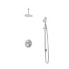 Hotbath Buddy IBS - Regendoucheset - 2-weg-omstel - 15cm plafondarm - 20cm ronde hoofddouche - 3 standen handdouche - glijstang - hoogglans chroom SW18276