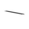 Hotbath &MORE Planchet - 80cm - inclusief bevestigings rails - PVD - geborsteld gunmetal (antraciet) SW1245950