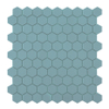 By goof mosaïque hexagonale jade 29.5x29.5cm carrelage mural mosaïque vert mat SW727426