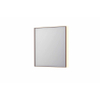 INK SP32 miroir - 70x4x80cm rectangulaire en cadre acier incl LED indirect - chauffage - changement de couleur - dimmable et interrupteur - cuivre brossé SW955930