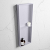 Mondiaz Easy nis 29.5x149.5x8cm voor Inbouw/opbouw 2 open vakken Solid surface Cale/Cale SW643826