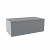 Mondiaz ALAN MODULE Meuble sous vasque - 80x45x30cm - 1 tiroir - push to open - Plata SW1015456