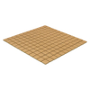The Mosaic Factory Patterns mozaïektegel - 30x30cm - 6mm - vierkant - R11 - mat tuscany gold (goud) SW1604163