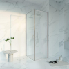 Fortifura Galeria Douchecabine - 70x80x200 - Profiel veiligheidsglas - antikalk - hoogglans chroom SW1444122