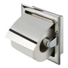 Geesa Hotel Porte-rouleau encastré avec clapet Chrome GA94412