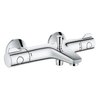 Grohe grohtherm 800 Mitigeur bain mural thermostatique avec inverseur et connexions EcoJoy avec poignée volume et bouton éco chrome 0442502 Grohe grohtherm 800 Mitigeur bain mural thermostatique avec inverseur et connexions EcoJoy avec poignée volume et bouton éco chrome 0442502