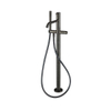 Royal Plaza Visione Robinet baignoire sur pied 80cm avec douchette acier SW396145 Royal Plaza Visione Robinet baignoire sur pied 80cm avec douchette acier SW396145