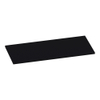 BRAUER Ocean Slim plan sous vasque 100x1.8x46cm MDF laqué Noir mat SW445575