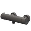 IVY Concord Mitigeur de douche thermostatique - apparent - cooltouch - RVS316 - noir carbone brossé PVD SW1030844