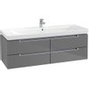 Villeroy & Boch Subway 2.0 Meuble sous lavabo 128.7x44.9x41.6cm avec 4 tiroirs pour lavabo 7 1024261 Villeroy & Boch Subway 2.0 Meuble sous lavabo 128.7x44.9x41.6cm avec 4 tiroirs pour lavabo 7 1024261