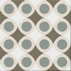 Cifre Ceramica Hidra wand- en vloertegel - 20x20cm - 8.6mm - Vierkant - Hidra Pop Warm SW679838