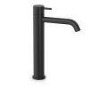 Hotbath Cobber Wastafelmengkraan - zonder waste - PVD - geborsteld zwart SW1247750