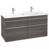 Villeroy en boch Venticello wastafelonderkast 115.3x59cm 4x lade eiken grafiet GA42762 Villeroy en boch Venticello wastafelonderkast 115.3x59cm 4x lade eiken grafiet GA42762