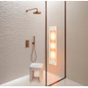 Sunshower Sunseat Douchekruk - 37x37x53.5cm - 120kg draagkracht - zand wit SW1577746
