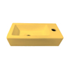 Best Design farnetta fontein rechts 37 x 18 x 9 cm mat-geel geel mat SW976244