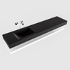 MONDIAZ ALAN 200cm badmeubel solid surface planchet talc Vrijhangende wastafel cloud links zonder kraangat kleur urban SW408843 MONDIAZ ALAN 200cm badmeubel solid surface planchet talc Vrijhangende wastafel cloud links zonder kraangat kleur urban SW408843