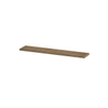 INK 35d tablette murale - 180x35x3.5cm - bord avant chanfreiné - pour niche - MFC Chêne naturel SW493979