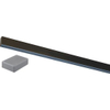 Ceralto Prato Plank Kunststofdeurdorpel - Donker grijs SW361776