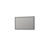 INK SP18 spiegel – 140x80 cm – stalen kader – Zwart mat SW693003