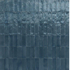 Ceralto Drapé Mural Wandtegel - 7.5x20cm - 10.0mm - Blu SW669924