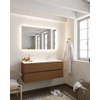 Mondiaz VICA Ensemble de meuble de salle de bain - 120cm - meuble sous-vasque repos - 2 tiroirs - lavabo cloud droite - 1 trou de robinet - version XL 60cm haut SW1089731