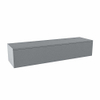 Mondiaz ALAN MODULE Meuble sous vasque - 150x41x30cm - 1 tiroir - push to open - Plata SW1015140