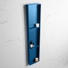 Mondiaz Easy nis 29.5x149.5x8cm voor Inbouw/opbouw 3 open vakken Solid surface Jeans/Jeans SW643890