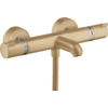 Hansgrohe Ecostat Comfort Badkraan - thermostatisch - met omstel - met koppelingen - thermostaat - geborsteld brons SW358644