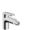 Hansgrohe Vernis 1-gr bidetmengkraan met pop-up waste metaal chroom SW793524