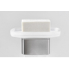 Emco Loft porte-savon mural cristal satiné. emco-acier SW335027