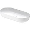 Duravit Luv Opzetwastafel - 80 x - 40cm - zonder kraangat - glans wit SW227984