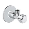 Grohe hoekstopkraan 1/2x1/2bu.dr. met kunststof greep chroom SW94471 Grohe hoekstopkraan 1/2x1/2bu.dr. met kunststof greep chroom SW94471