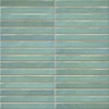 ÉCHANTILLON Terravito Girivo Carrelage mural en céramique - 35x35cm - 9.2mm - Vert SW1408450