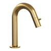 BRAUER Gold Edition Robinet de lavabo - montage apparente - bec 12,1 cm - Or brossé SW1182483